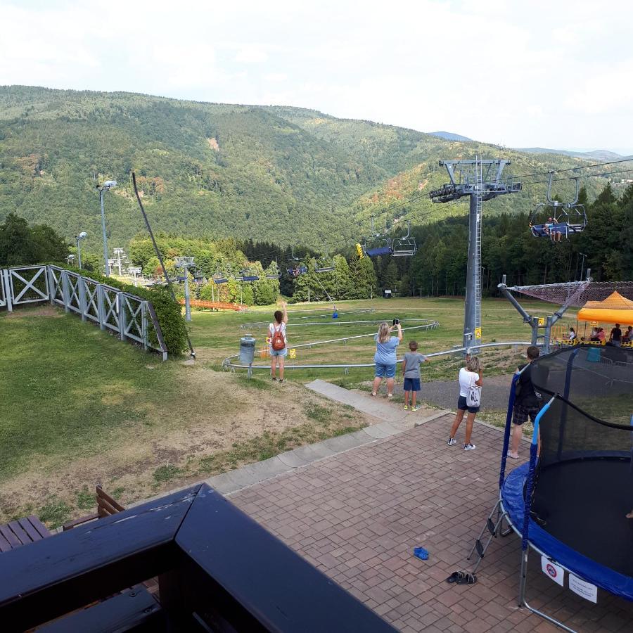 Chata Lesni Klíny Exterior foto