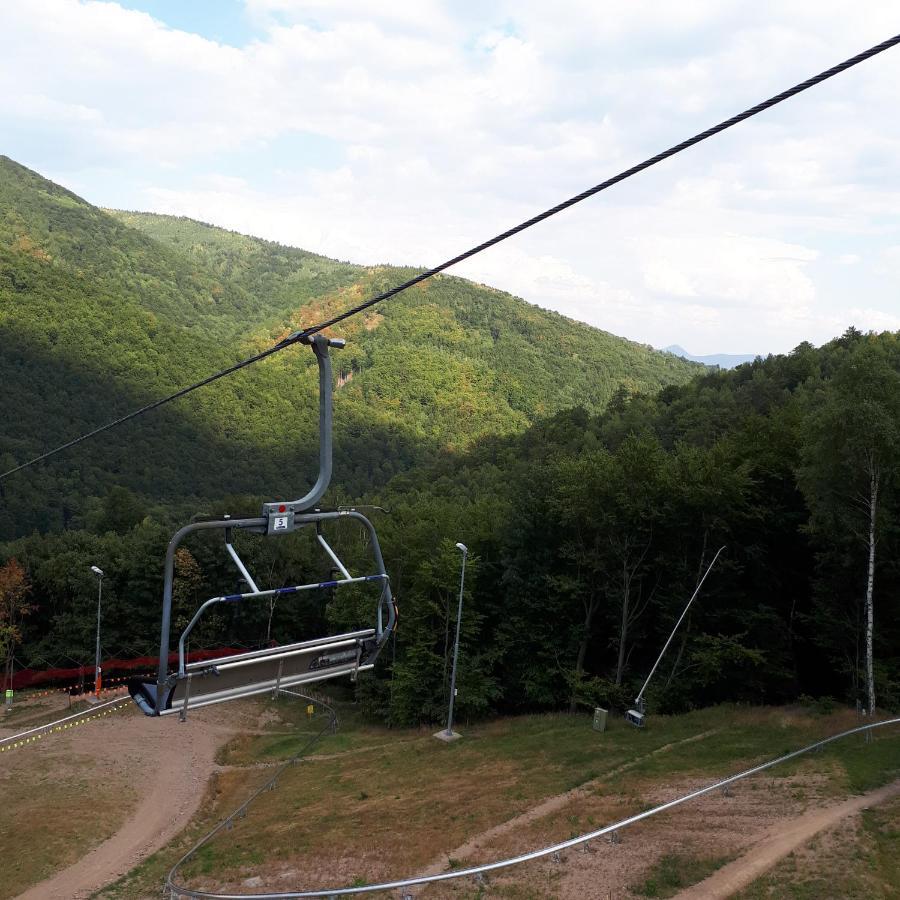 Chata Lesni Klíny Exterior foto