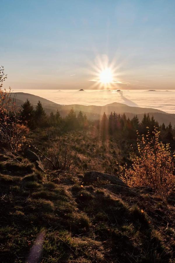 Chata Lesni Klíny Exterior foto
